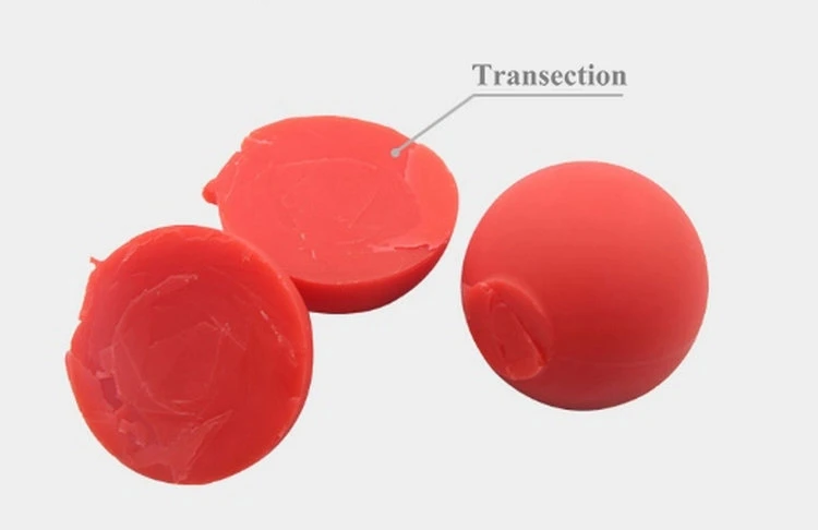 6.3cm Silicone Rubber Lacrosse Massage Roller Ball with Custom Logo for Myofascial Release