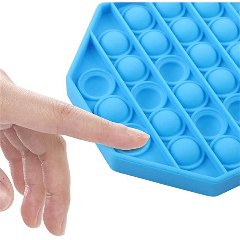 Amazon Silicone Stress Release Bubble Pop It Simple Dimple Push Pop Bubble Fidget Sensory Toy