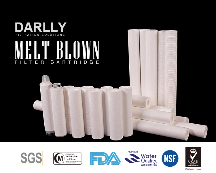 Spun Filter Cartridges (bonded) 40 Inch 30 Micron Protective Device for Domestic and Industrial Softeners