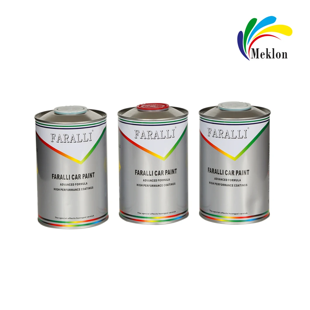 Meklon Auto Paint Spray Coating Ferrari 2K Paint Fp-211 2K Yellow-Green Yellowish Green, Emerald Green Is Bright and Colorful, Excellent Color Matching