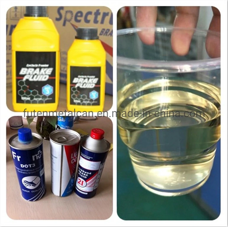 Wholesale OEM Synthetic Yellow White Blue Heavy Duty DOT 3 Brake Fluid Oil Fluid