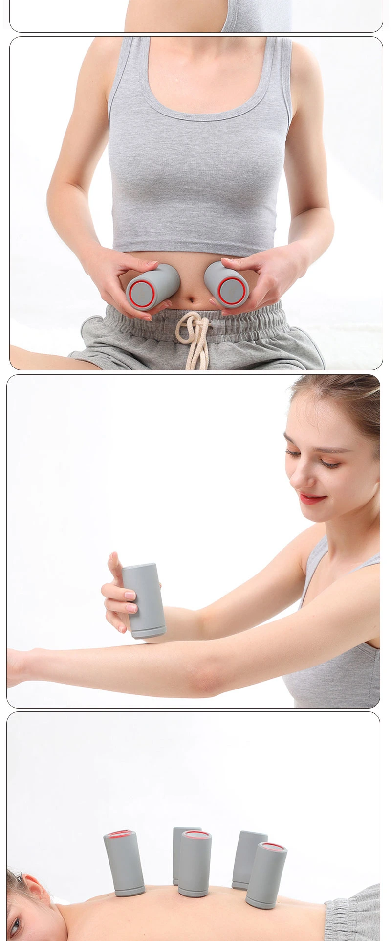 Health Care Product Chinese Personal Cupping Anti Cellulite Vacuum Silicone Massage Cup