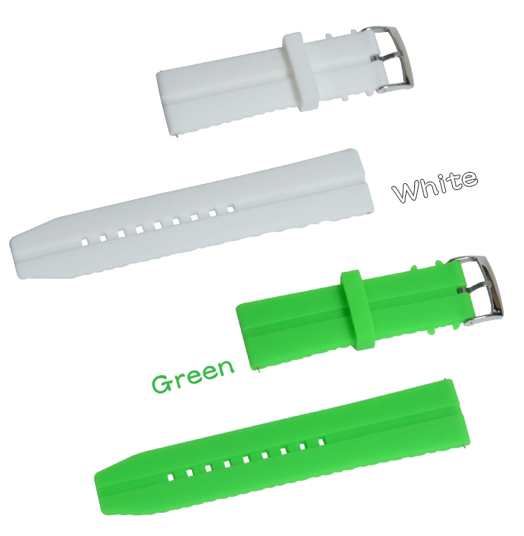 Quick Release Waterproof Rubber Silicone Wrist Watch Band Strap