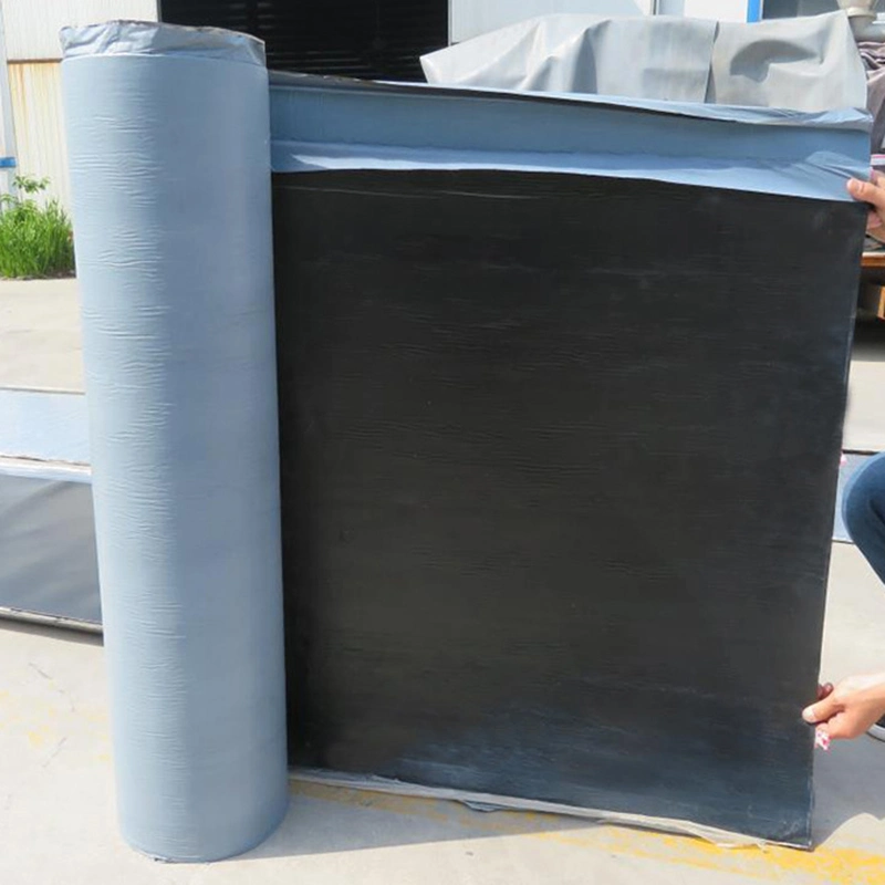 Green Strong Cross Membrane 1.5mm Self-Adhesive Waterproofing Membrane for Roof Waterproofing