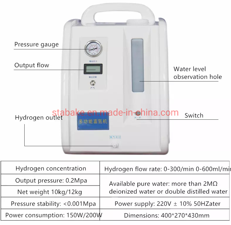 High Quality Hydrogen Concentrator Used for Breathing High Quality Hydrogen Concentrator Hydrogen Concentrator Details