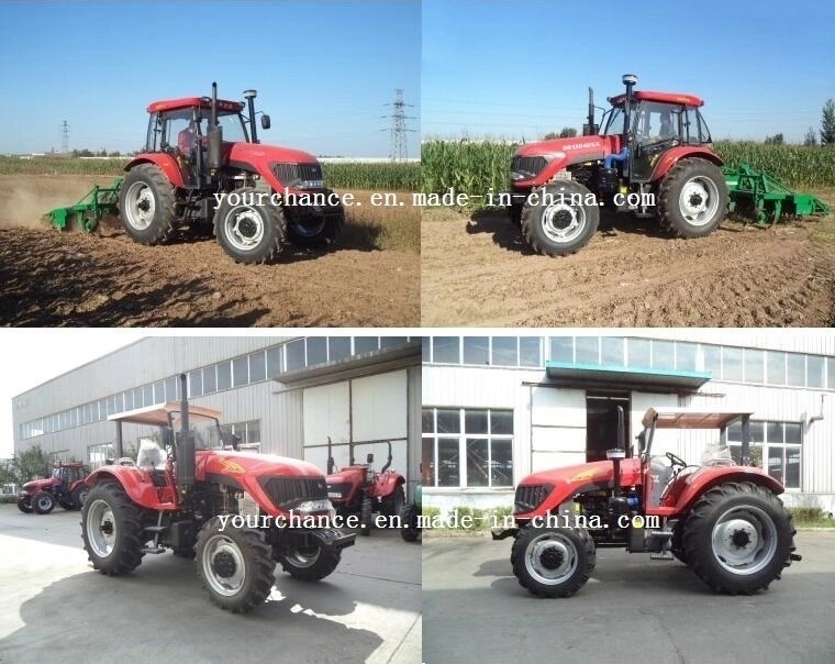 Big Chassis Dq804 80HP 4WD Four Wheel Farm Tractor for Sale