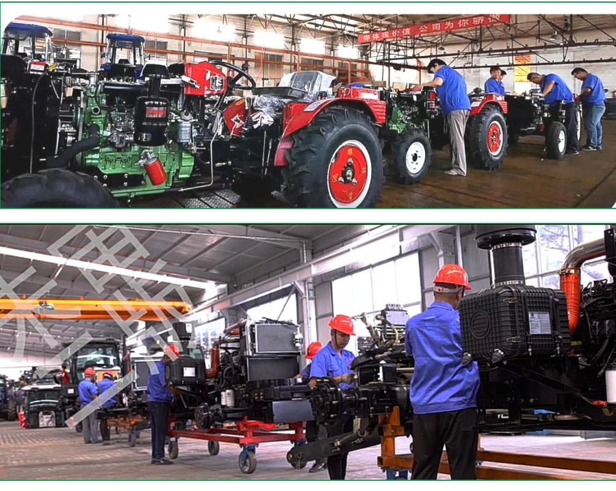 China Tractor Supply Taihong Brands 110HP/120HP/130HP/140HP/150HP Agricultural Farm Tractor with Cultivator