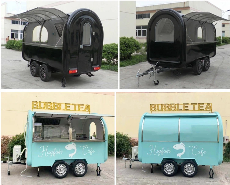 Mobile Food Trailer Australian Mobile Kitchen Fully Equipped Fried Chicken Food Trucks Food Cart with Kitchen