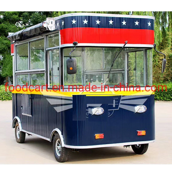Electric Mobile Food Truck/Icecream/ Pizza/Fried Chicken /Burger/Food Cart Truck/Coffee Street Corner Square