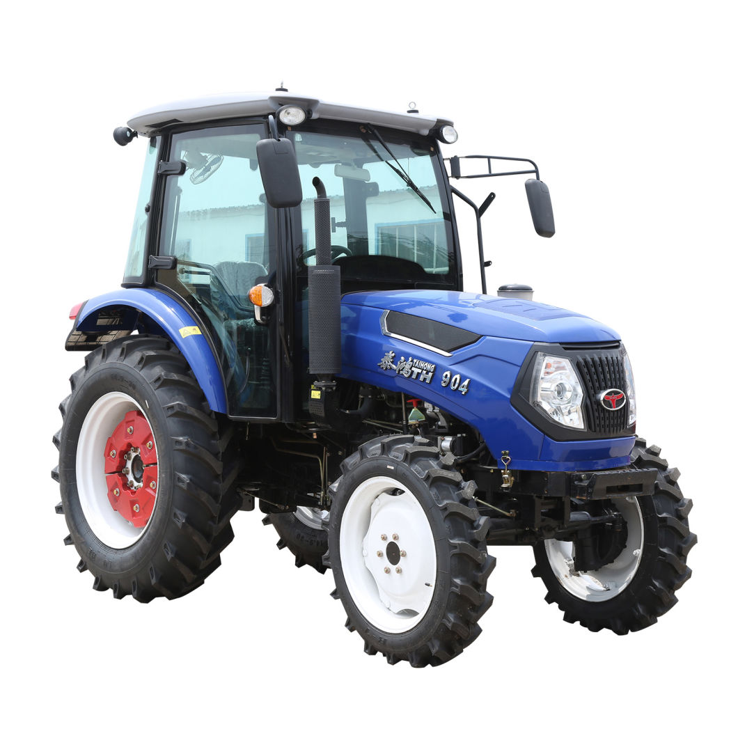 Made in China Taihong Brand Tractor Supply CE Four Wheel Tractor 904 Power Wheels Tractor Front End Loader Tractor
