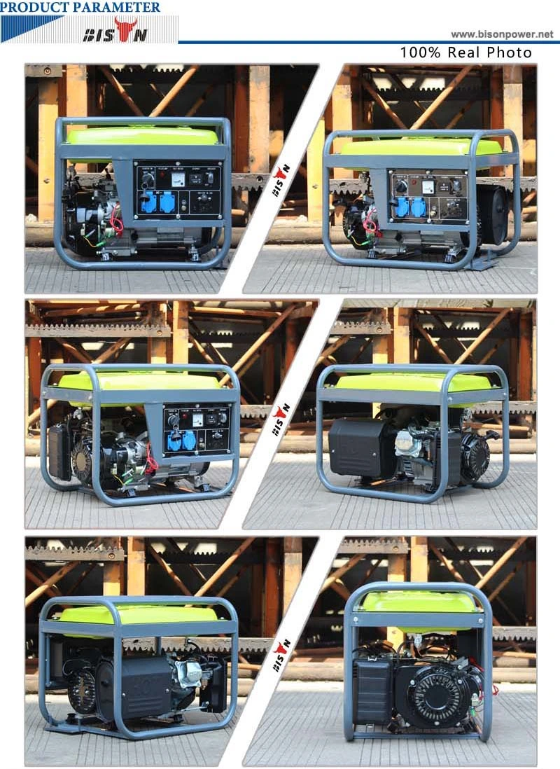 Bison (China) BS4500d (E) 3kw 3kVA Ce Approved Copper Long Run Time Portable Silent Soundproof Generator