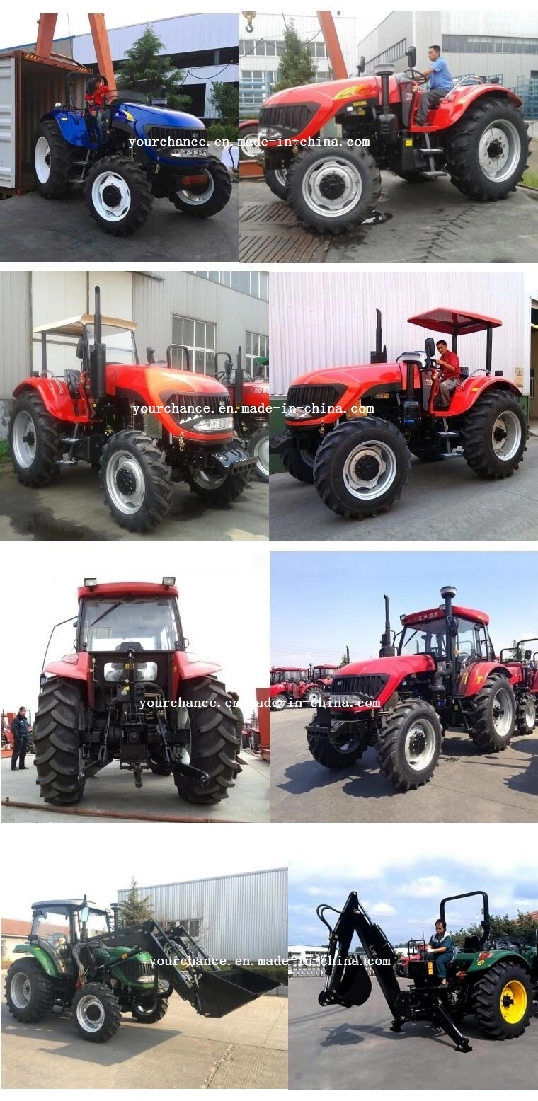Ethiopia Hot Sale Dq904 90HP 4X4 4WD Agricultural Wheel Farm Tractor with Canopy Made in China