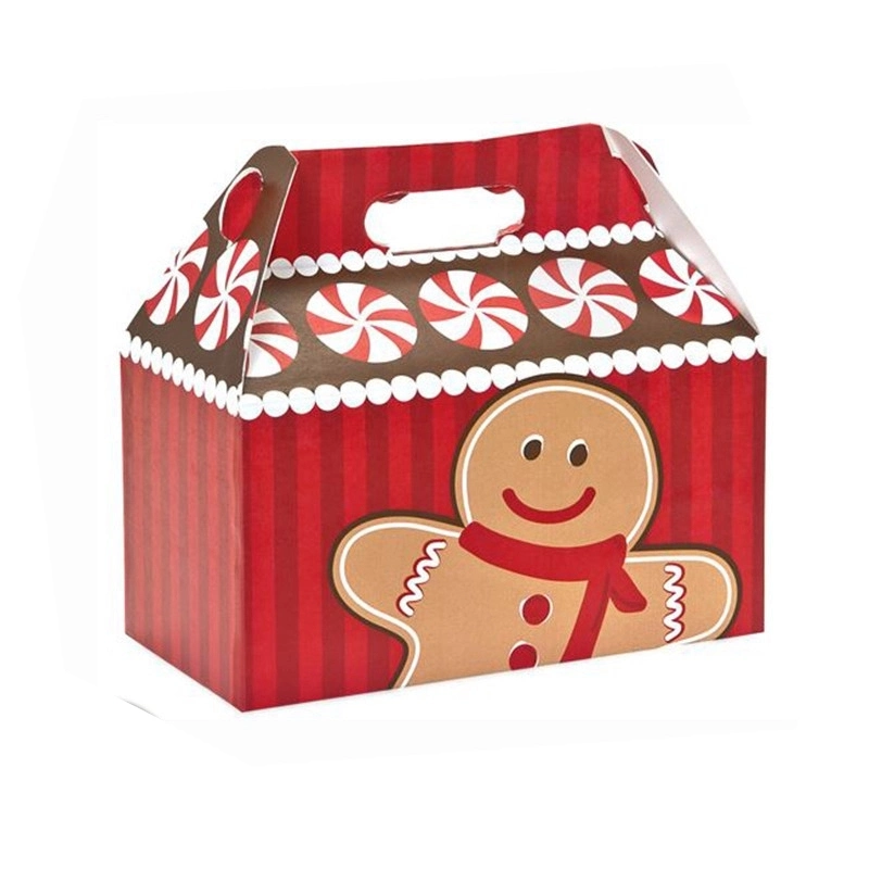 Gable Christmas Boxes Cookies Box Candy Boxes for Sale