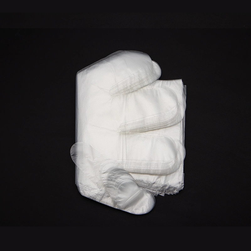 Disposable Gloves for Kitchen Restaurant Hotel Handling Raw Chicken Dust Proof Kitchen Disposable Transparent PE Gloves