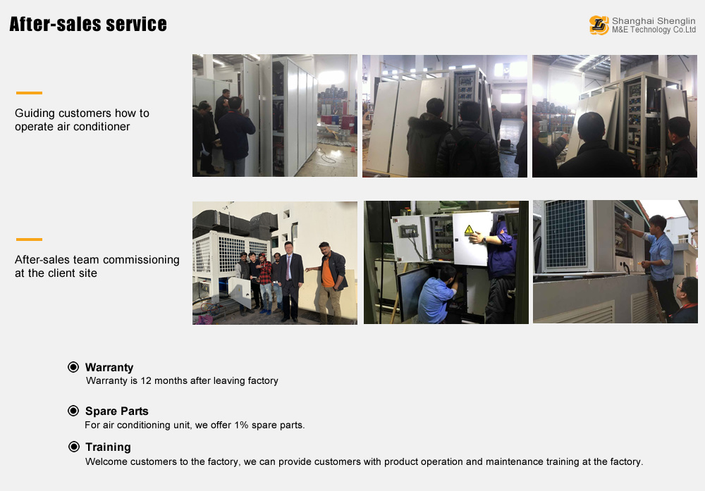 Portable Industrial Run Around Heat Recovery System Air Handling Unit Ahu