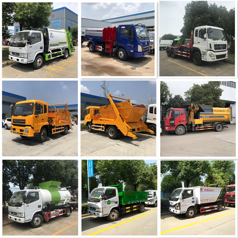 4X2 Dongfeng 2000 Liters to 4000 Liters Waste Food Eat Hutch Garbage Truck for Sale