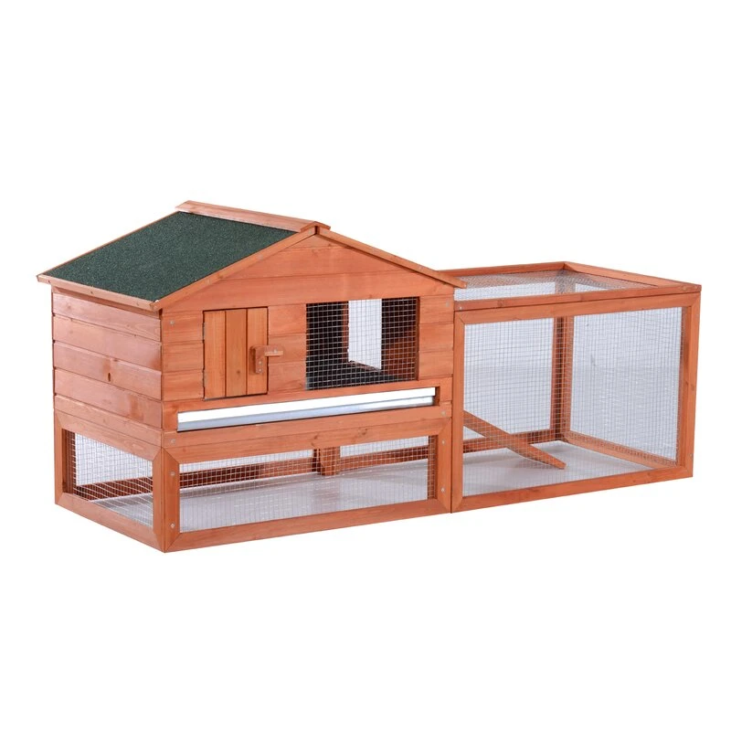 Heller Animal Hutch with Ramp Rabbit Hutch Pet Cage