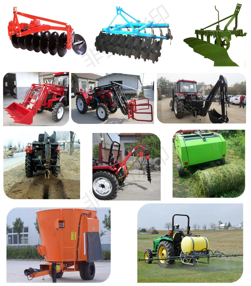 China Tractor Supply Taihong Brands 110HP/120HP/130HP/140HP/150HP Agricultural Farm Tractor with Cultivator