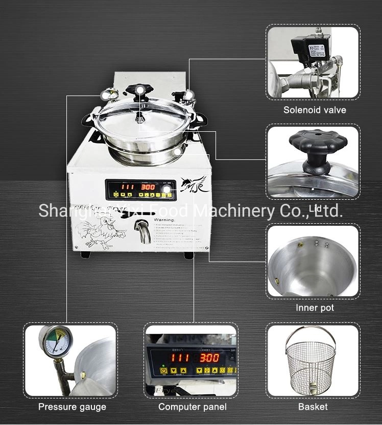 Hot Sale Home Use Table Top Small Chicken Pressure Fryer / Fried Chicken Fryer