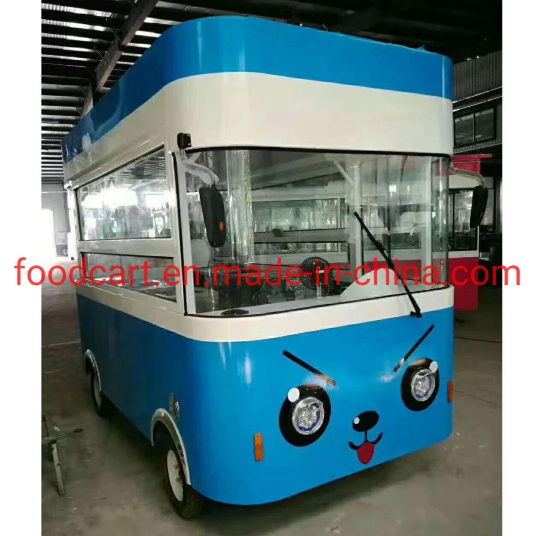 Electric Mobile Food Truck/Icecream/ Pizza/Fried Chicken /Burger/Food Cart Truck/Coffee Street Corner Square