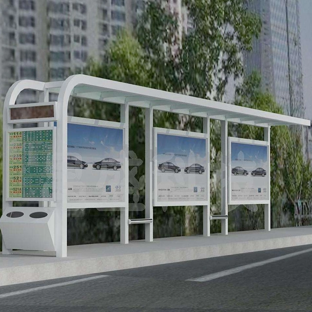 Export Bus Shelter-Customized High Quality Bus Shelter