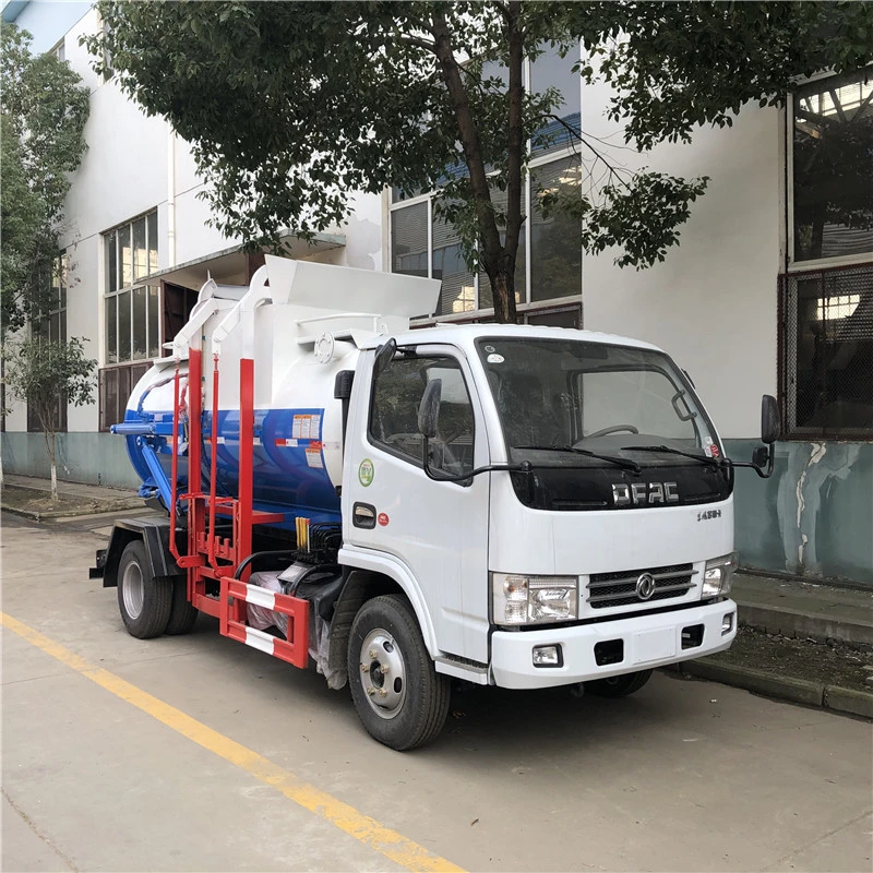 4X2 Dongfeng 2000 Liters to 4000 Liters Waste Food Eat Hutch Garbage Truck for Sale