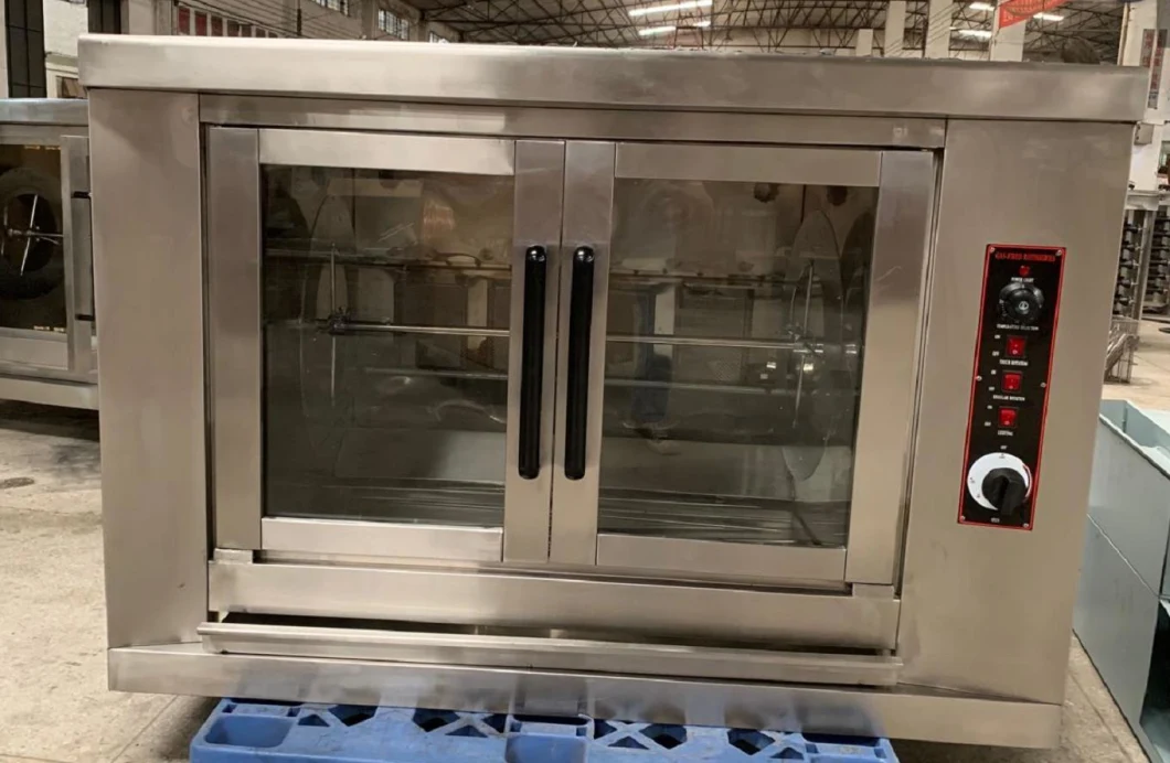Commercial Gas Chicken Rotisserie, Stainless Steel Gas Chicken Rotisserie for Sale, Chicken Rotisserie Oven