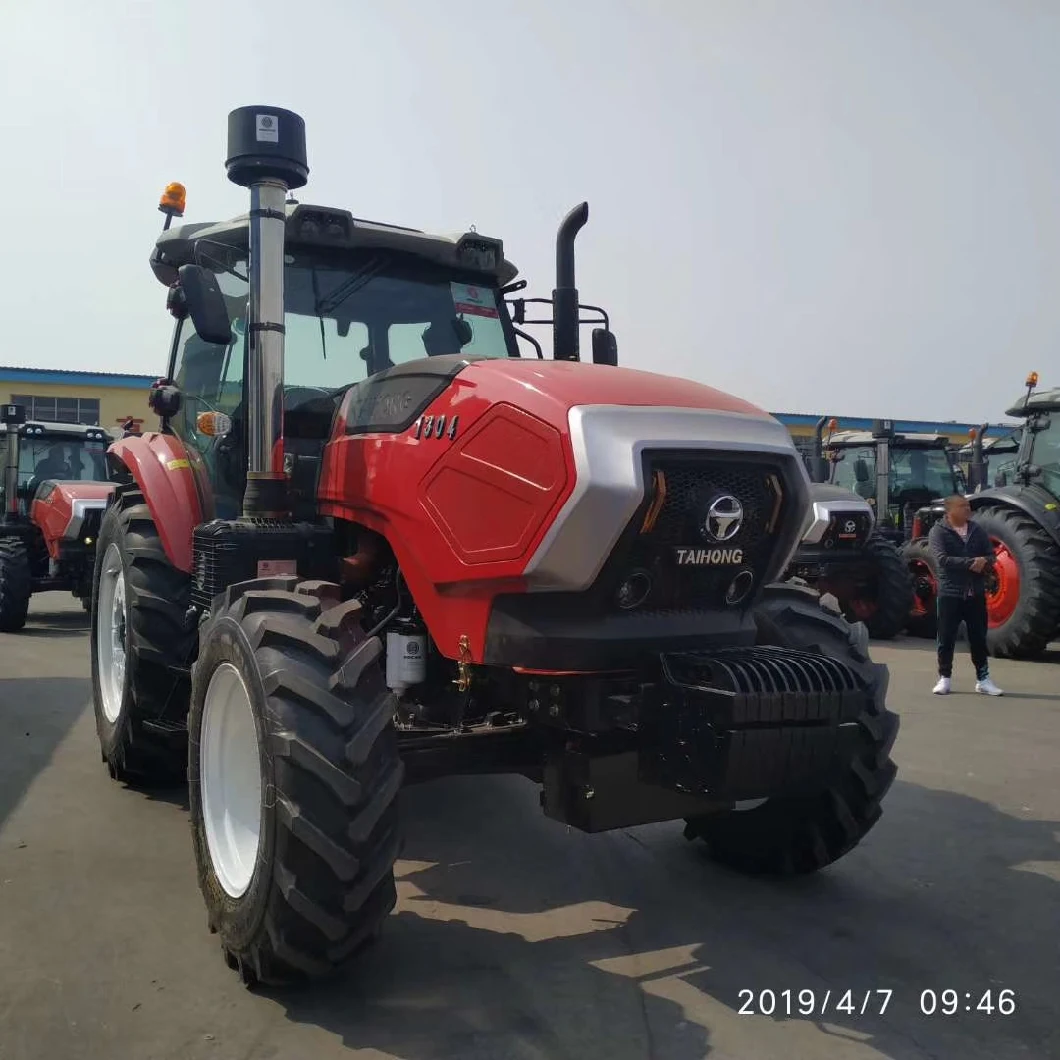 Made in China Factory Supply 120 HP 130HP 4X4 Wheel Diesel Agricultural Farm Tractor for Sale