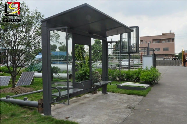 Bus Shelter for Outdoor Furniture Waiting Shelter Advertising Bus Station