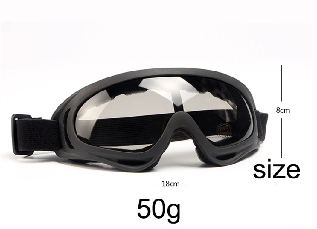 Ski Goggles, Snowboard Goggles with UV 400 Protection, Windproof, Dustproof, Anti-Glare Lenses Goggles for Motorcycle Cycling Outdoor Sports Eyewear Esg12922