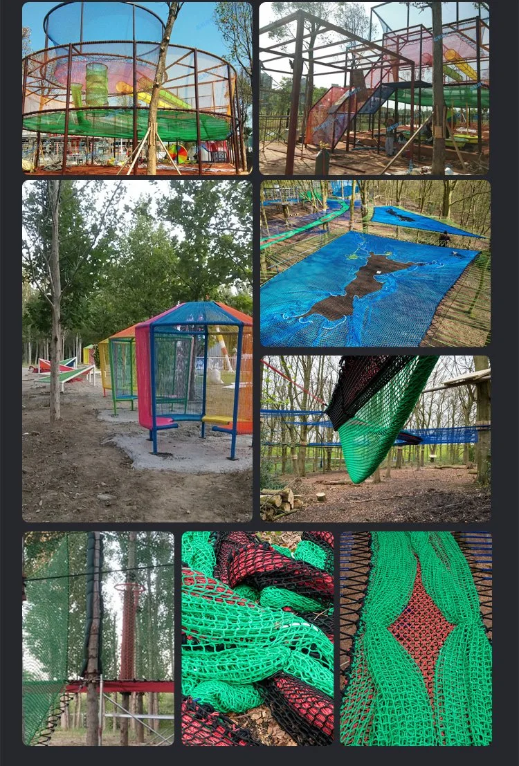 Interactive Kids Amusement Indoor Playground Games Climbing Net Tree