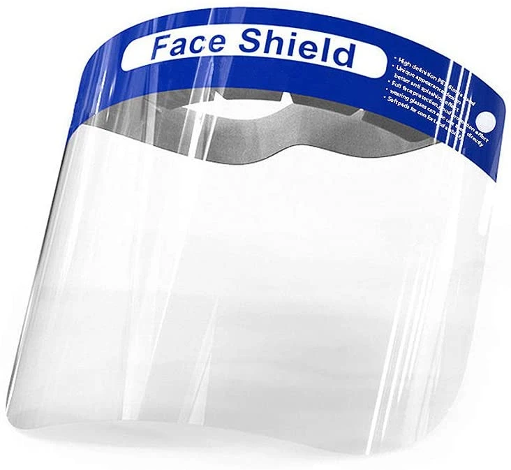 PVC PC Visor Safety Helmet Full Face Shield Mask