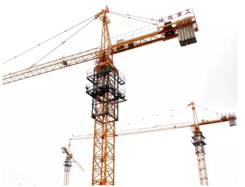 Professional Production Built-in Rock Climbing Tower Crane for Construction Site