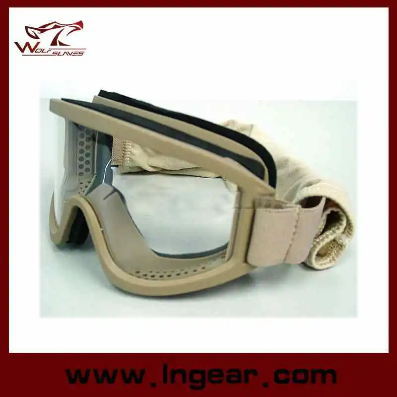 Airsoft X500 Swat Tactical Goggle Glasses for Helmet Goggles
