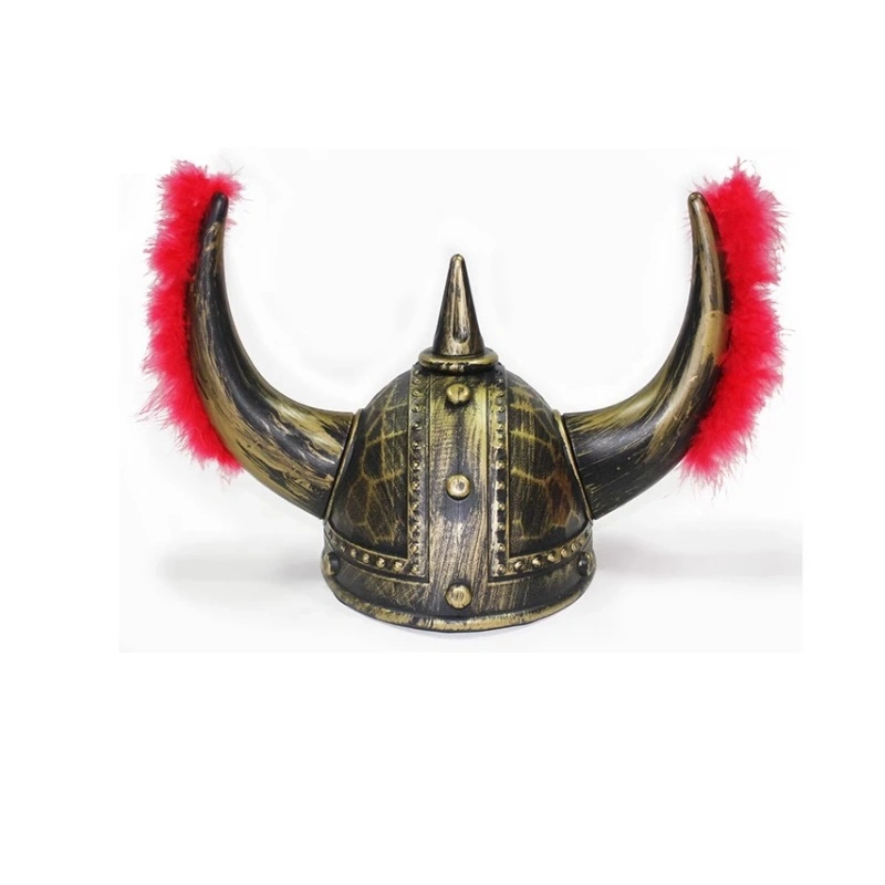 Plastic Viking Helmet Halloween Party Hats for Kids