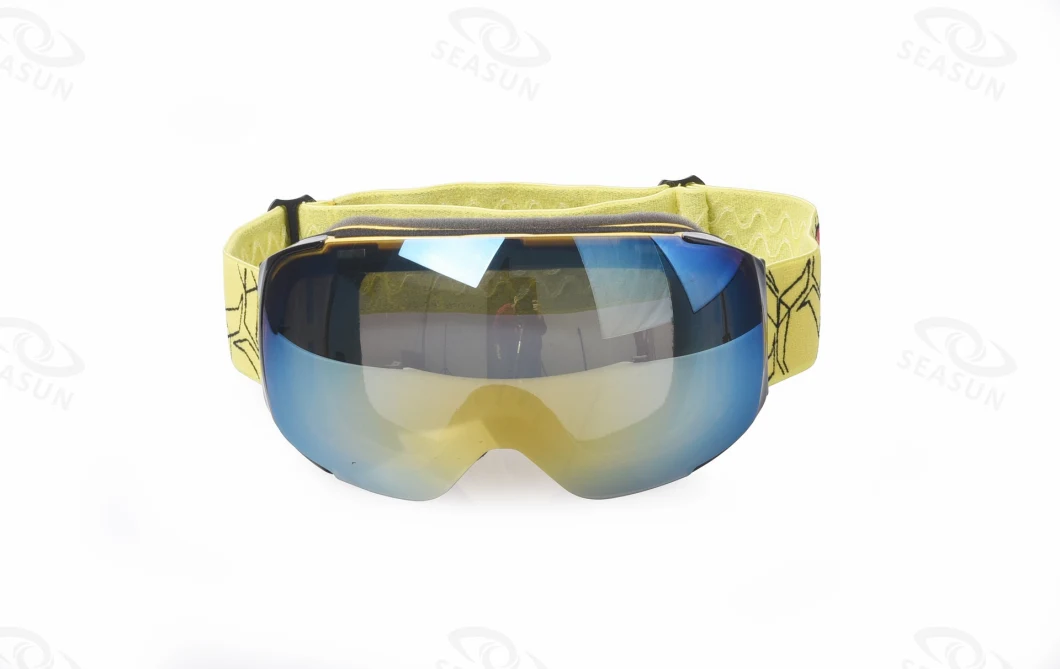 Professional Magneticdesign Winter Sports Snow Goggles Custom Logo Ski Goggles