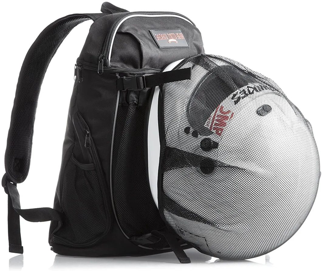 Lightweight Motorcycle Helmet School Laptop Backpack
