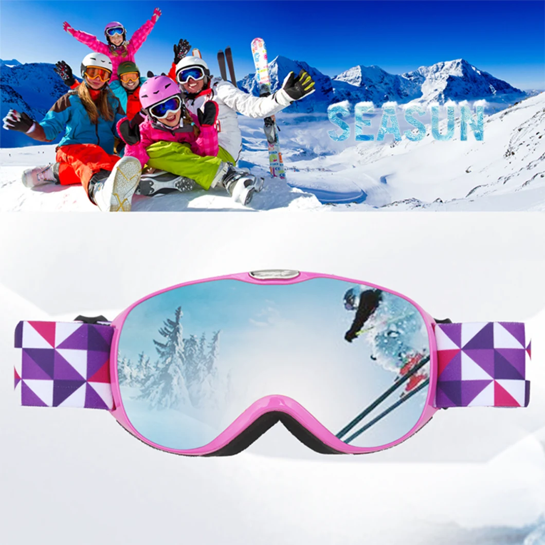 Fire Outdoor Snowboard Ski Goggles for Kids