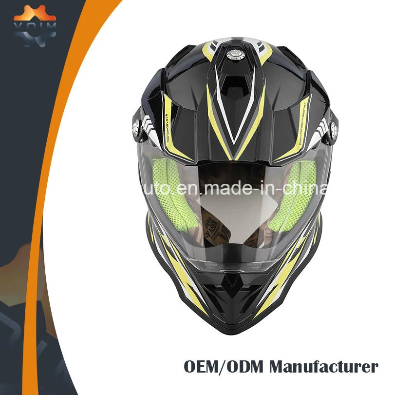 Factory Supply High Quality Motorcycle Helmet with ABS Full Face Helmets