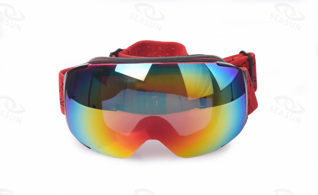 Professional Magneticdesign Winter Sports Snow Goggles Custom Logo Ski Goggles