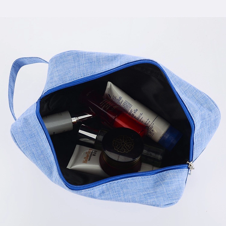 Polyester Zipper Closures Cosmetic Bags Make up Bags Toilet Bags