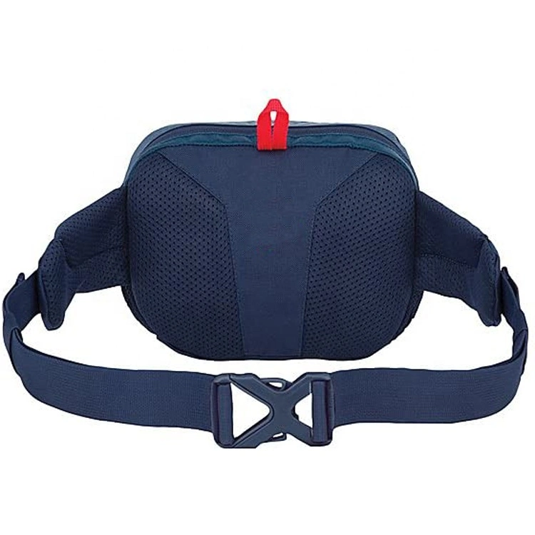 Navy Waist Pack Large Compartment Hosts Internal Mesh Pouch Fanny Pack