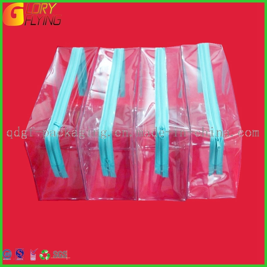 Cosmetic Promotional Bags with Excellent Customized Printing/Plastic PVC Wash Bags