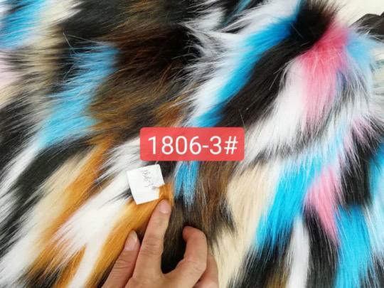 China Supplier High Quality Wholesale Stock Lot Jacquard Faux Fur Fabric Fake Fur