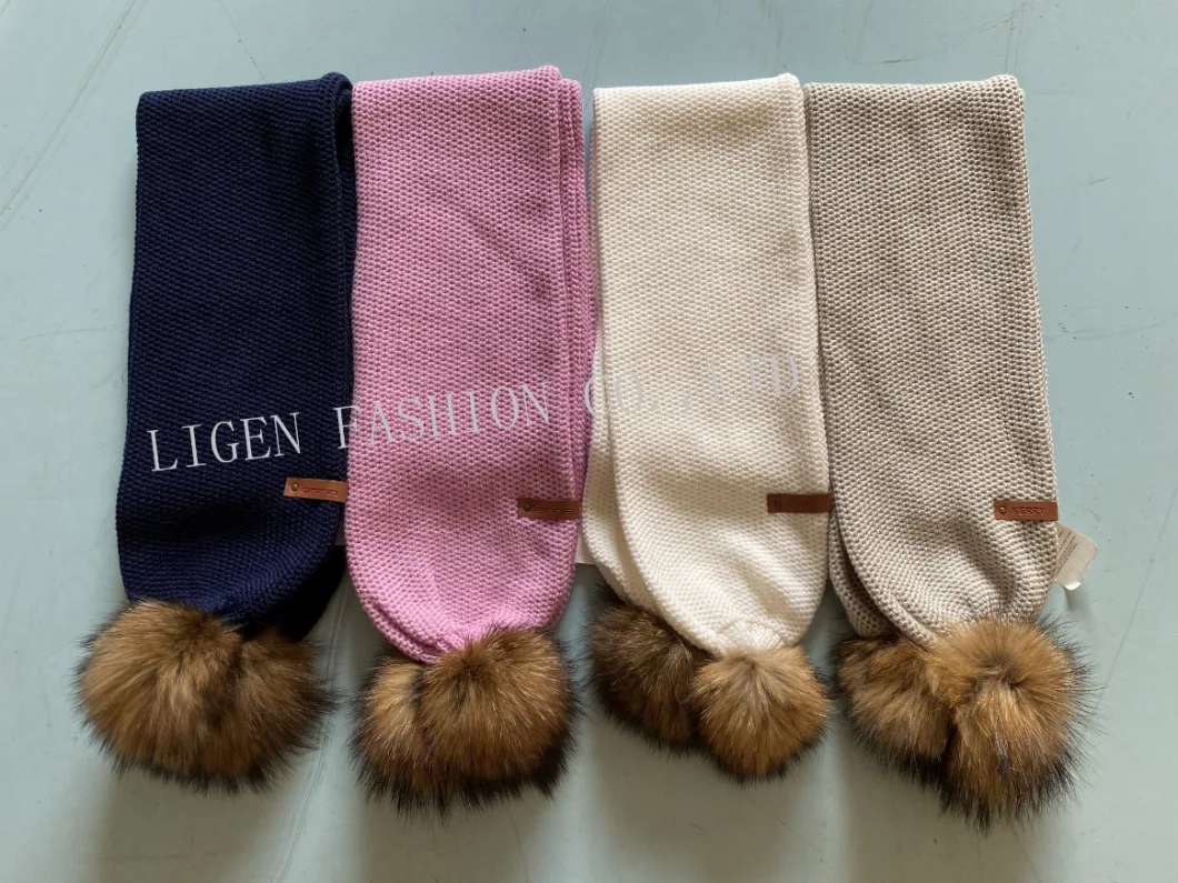 Fashion Knitted Scarf Comfortable Feeling Scarf Winter Thick Scarf