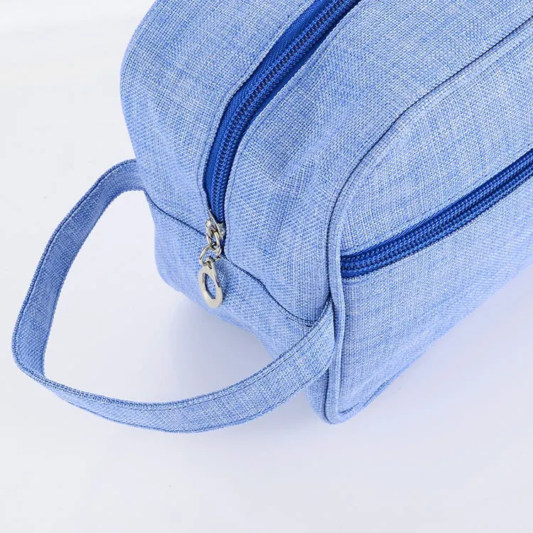 Polyester Zipper Closures Cosmetic Bags Make up Bags Toilet Bags