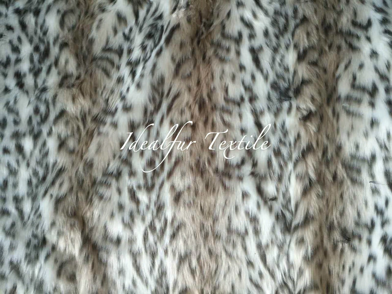 Jacquard Faux Fur /Knitted Plush Fur /Leopard Fur