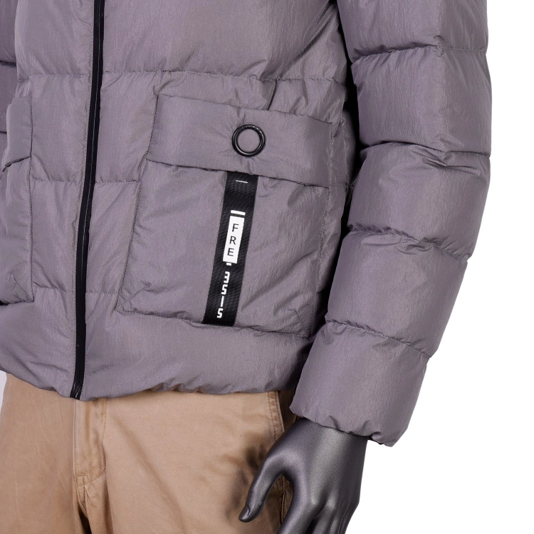 Custom Wholesale Padding Faux Fur Hood Parka Jacket Windproof Women Long Down Jacket
