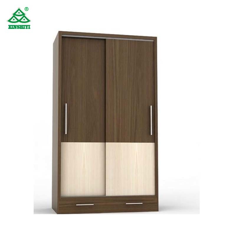 Clothes Storage Cabinet 2 Doors Modern Style Wardrobe for Sale