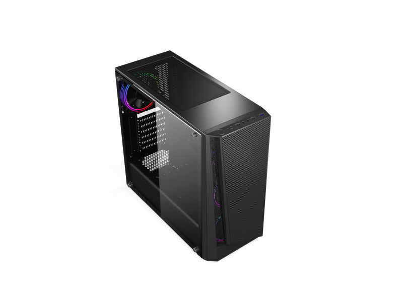 Best Selling Hot Model RGB Fan ATX Desktop Computer Case for Gaming